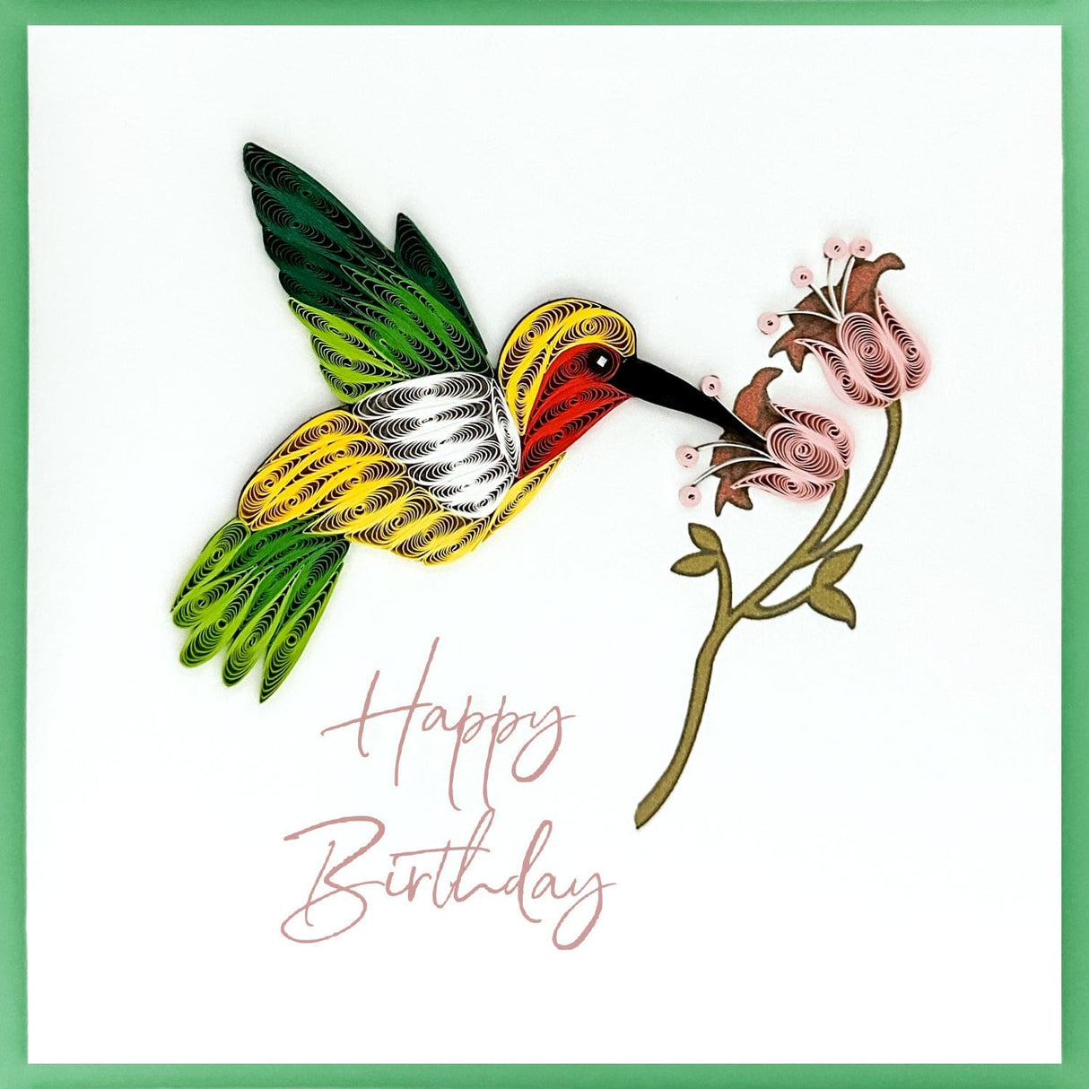 Hummingbird Birthday Card