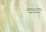 Hummingbird Birthday Card