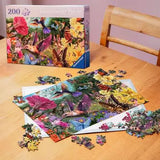 Hummingbirds & Butterflies 200pc Puzzle