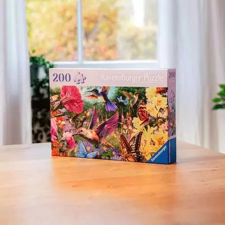 Hummingbirds & Butterflies 200pc Puzzle