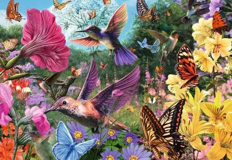 Hummingbirds & Butterflies 200pc Puzzle