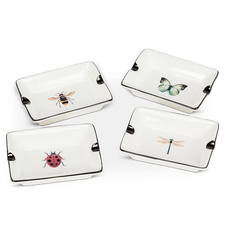 Insect Rectangle Dish, 1pc, Assorted