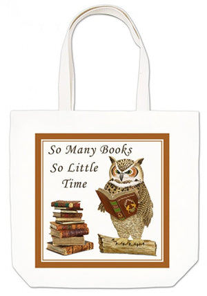 Large Tote, So Many Books