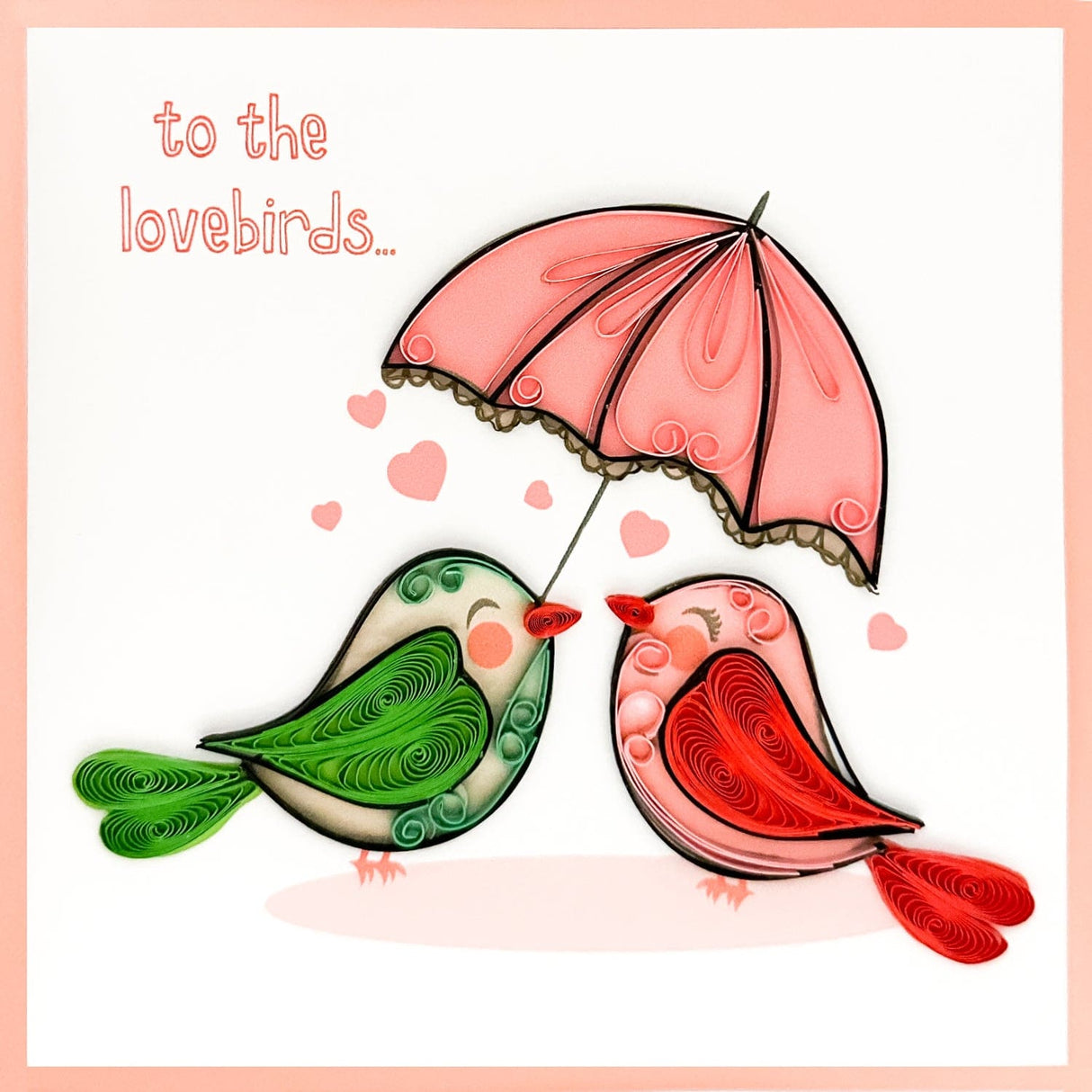 Lovebirds Anniversary Card