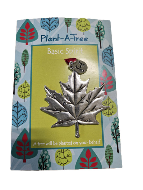 Maple Leaf Plant-A-Tree Lake Ontario Ornament