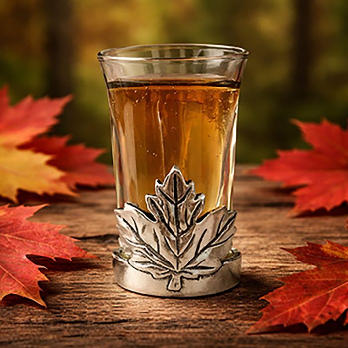 Maple Leaf Shot Glass
