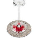 Maple Leaf Wool Coaster