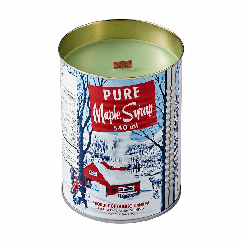 Maple Pine Scent Wood Wick Candle 540ml