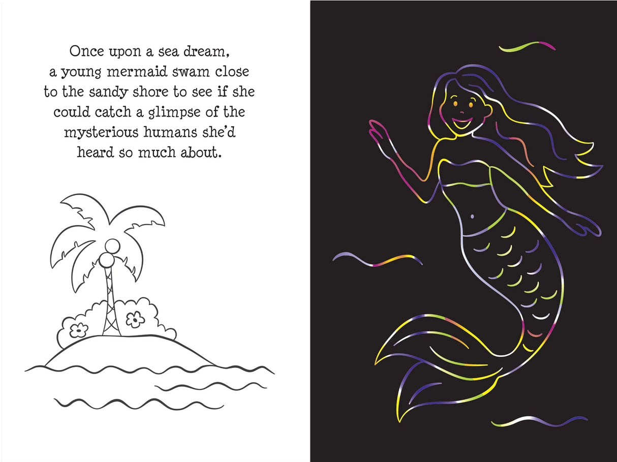 Mermaid Adventure Scratch and Sketch