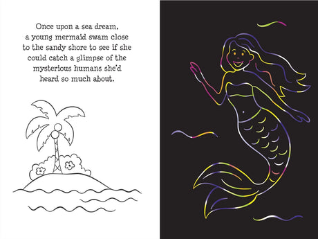 Mermaid Adventure Scratch and Sketch
