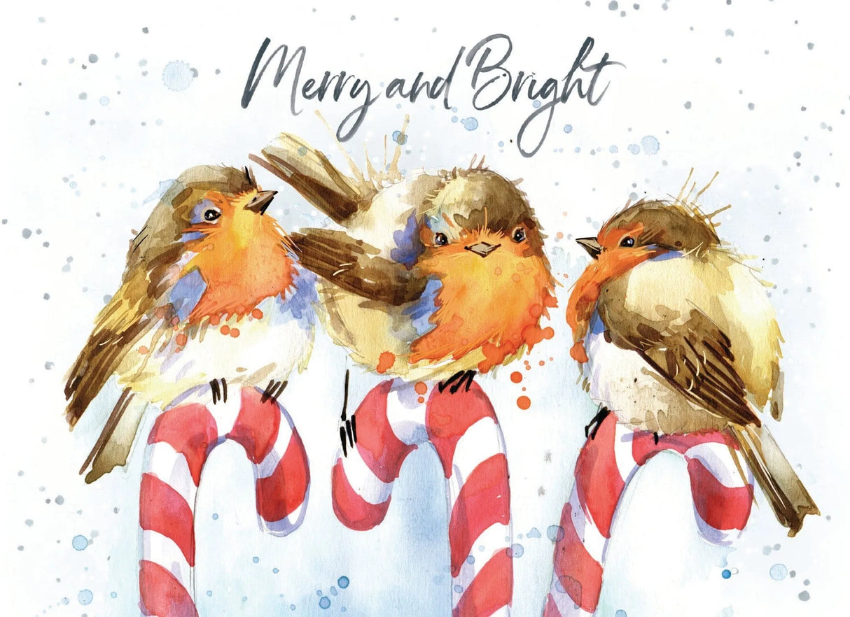 Merry and Bright Christmas Card