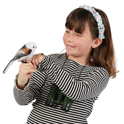 Mini Long-Tailed Tit Finger Puppet