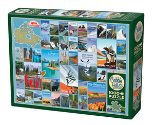 National Parks and Reserves of Canada 1000 Pc Puzzle
