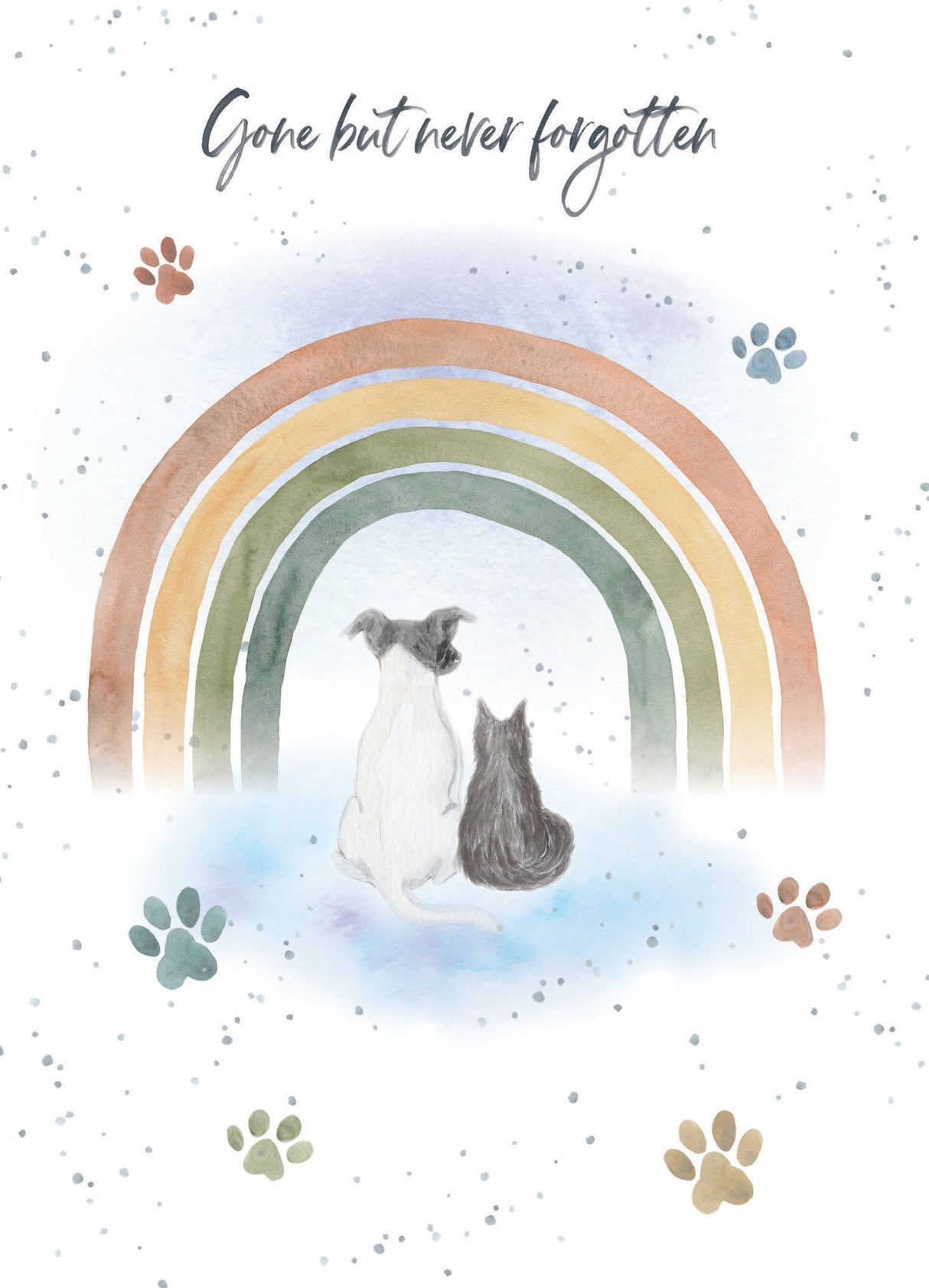 Never Forgtten Sympathy Card