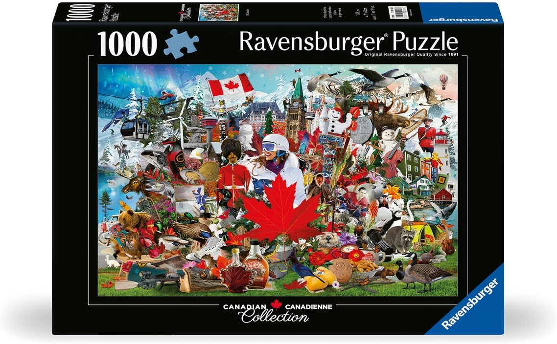 Oh Canada! 1000 Piece Jigsaw Puzzle – Urban Nature Store
