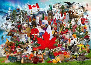 Oh Canada! 1000 Piece Jigsaw Puzzle