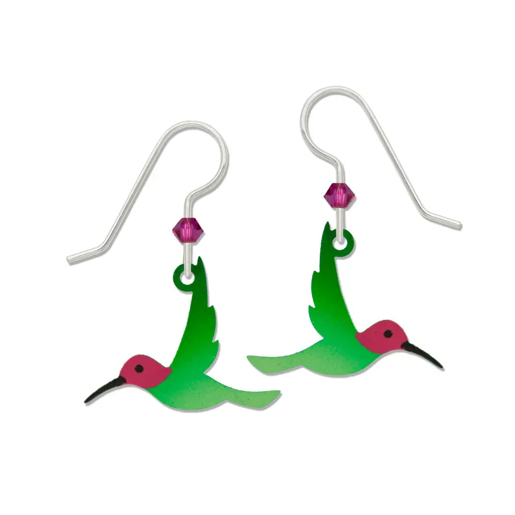 Ombre Hummingbird Earrings