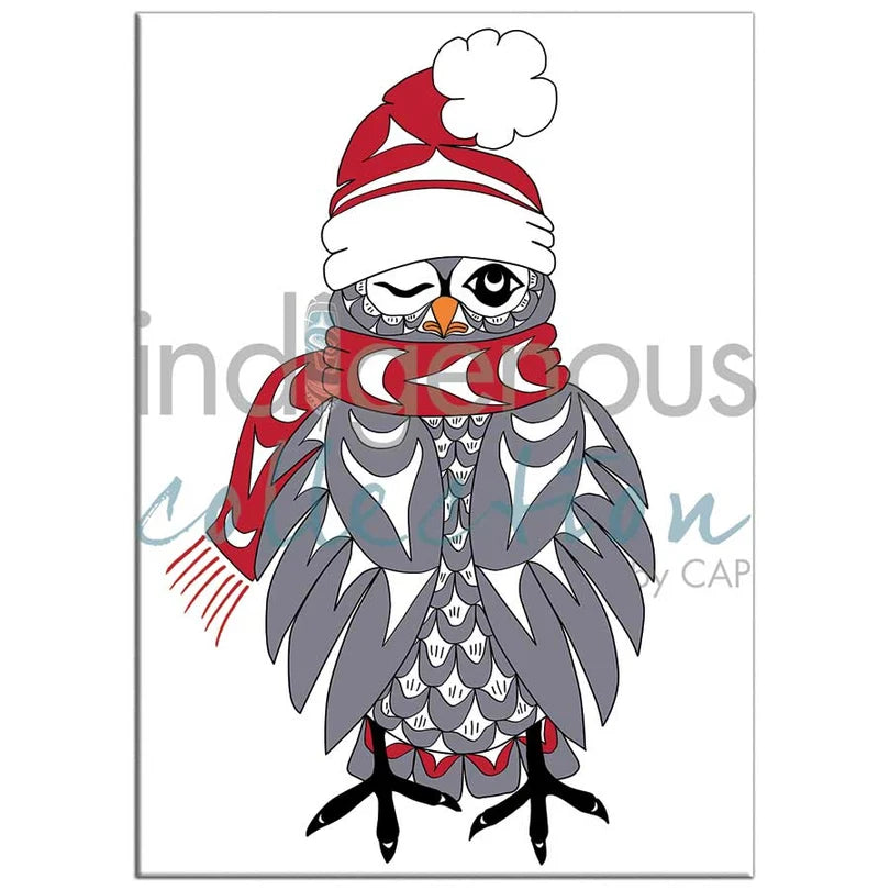 Owl Magnet by Angela Kimble