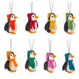 Penguin with Hat Ornament, Assorted, 1pc