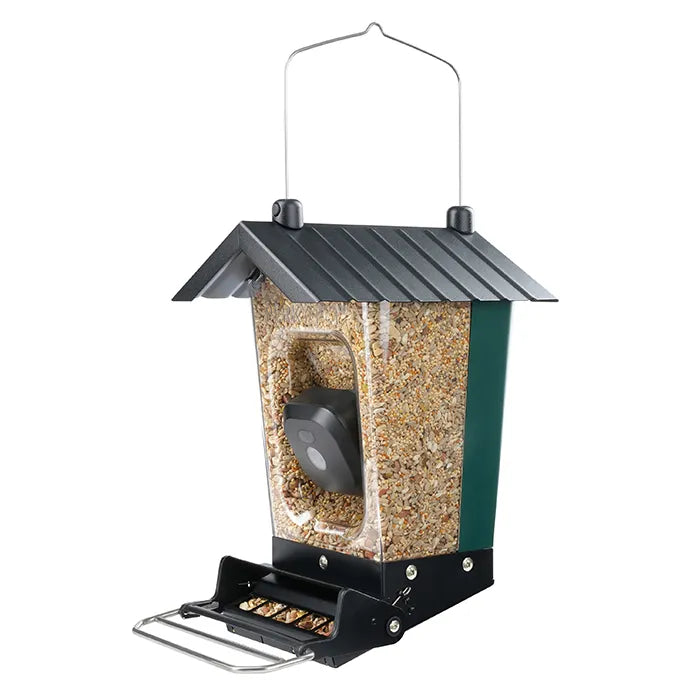 Perky-Pet Smart Camera Squirrel-Resistant Bird Feeder