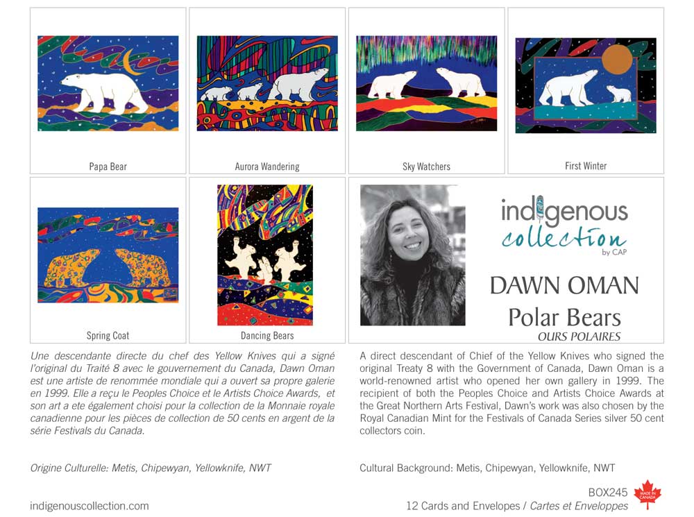 Polar Bears Boxed Note Cards