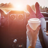 Railbirds Absorbent Stone Car Coaster