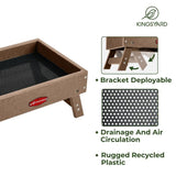 Recycled Plastic Ground Feeder, Brown
