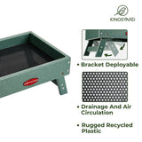 Recycled Plastic Ground Feeder, Green