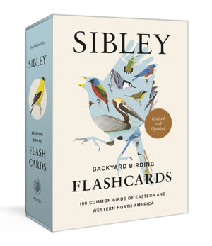 Sibley Backyard Birding Flashcards, Updated