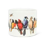 Small Birds on Wire Planter