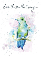 Smallest Wings Greeting Card