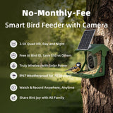 Smart Bird Camera Feeder With Birds Species Identification