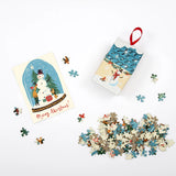 Snow Globe 130pc Puzzle Ornament