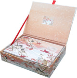 Snowy Songbirds Deluxe Boxed Holiday Cards