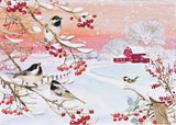 Snowy Songbirds Deluxe Boxed Holiday Cards