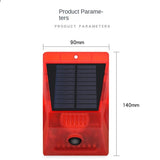 Solar Infrared Sensor Anti-Theft Alarm