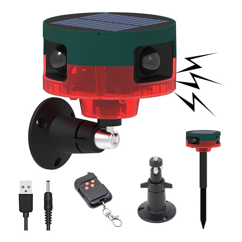 Solar Infrared Sensor Anti-Theft Alarm