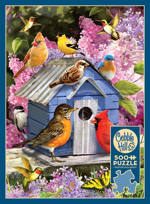 Spring Birdhouse 500pc Puzzle