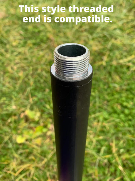 Squirrel Stopper Pole Extender for 1.25" Poles, 12-Inch