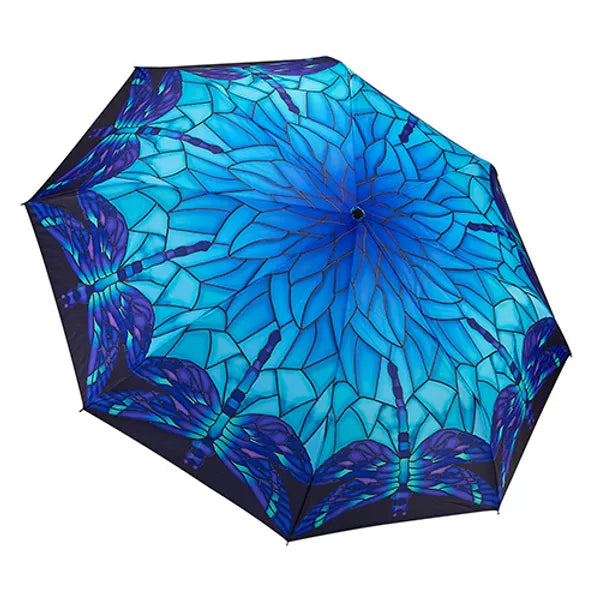 Stained Glass Dragonfly Folding Umbrella – Urban Nature Store