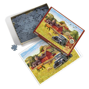 Summer Afternoon on the Farm Easy Handling 275pc Puzzle