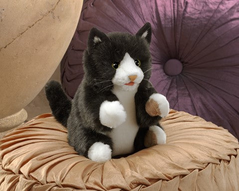 Tuxedo Kitten Hand Puppet – Urban Nature Store