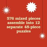 Twelve Days of Catmas, 12 Puzzles in One Box
