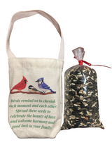 Gift Seed Bag, Birds Remind Us