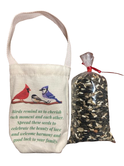 Gift Seed Bag, Birds Remind Us