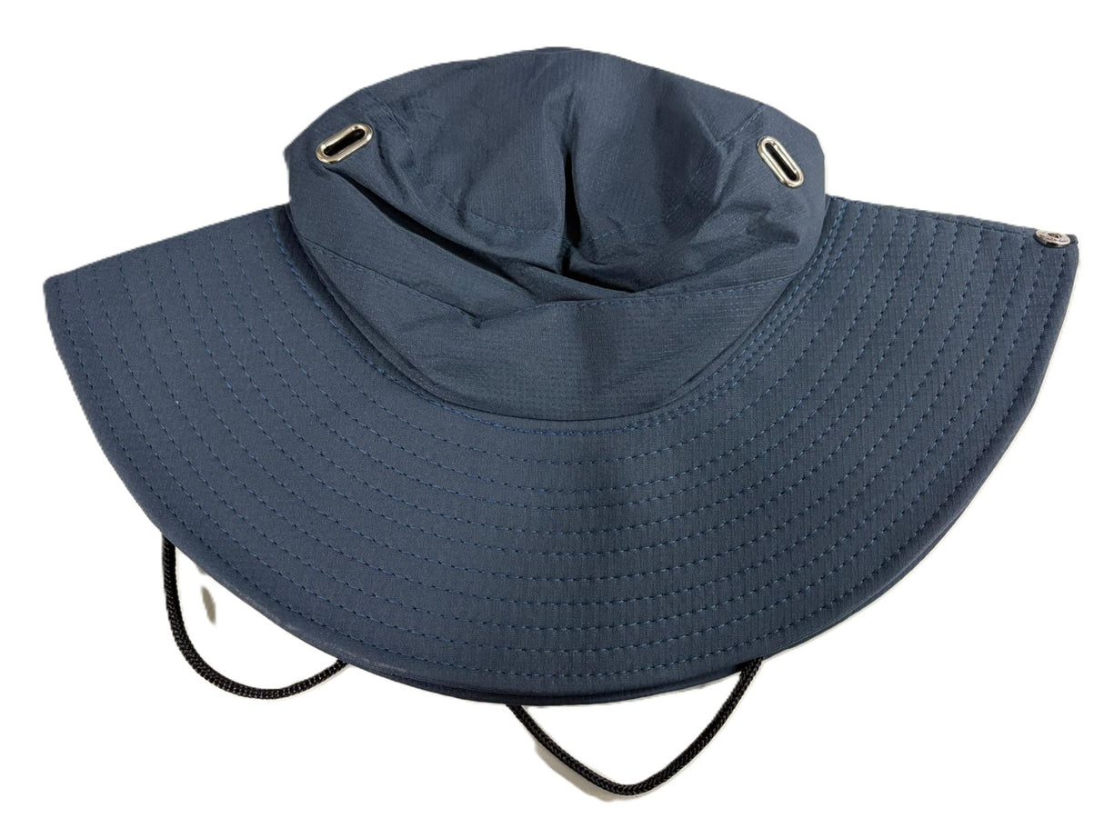 Navy Large Wide Brim Hat