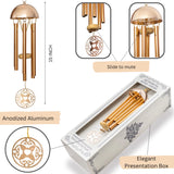 Whispering Hearts Collection Memorial Wind Chime With Gift Box