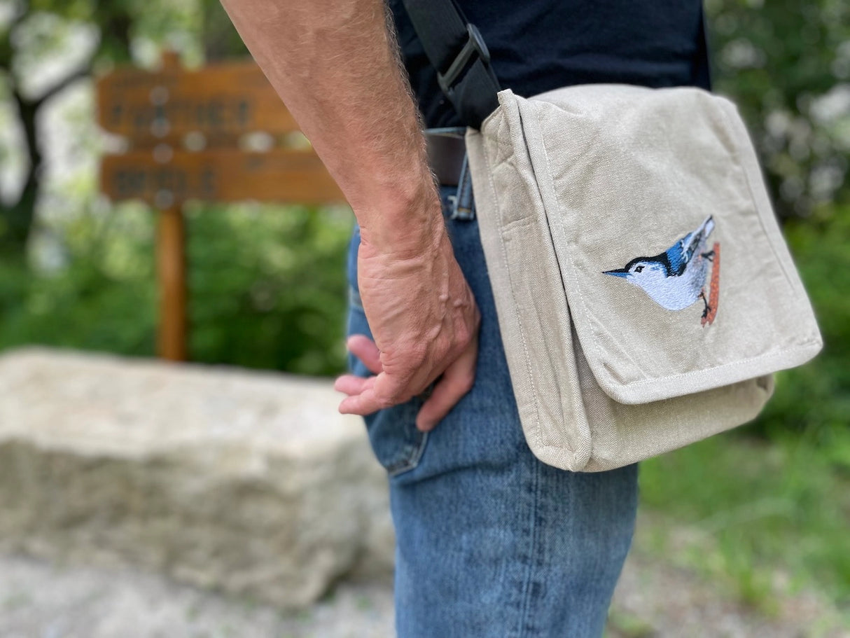 White-Breasted Nuthatch Field Bag