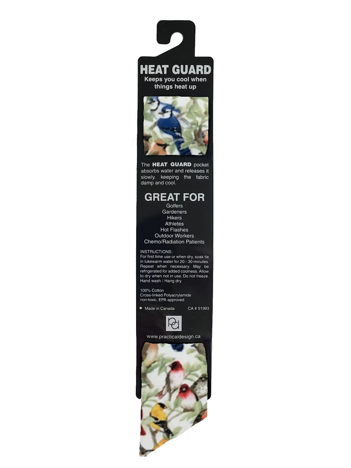 Wild Birds 2 Cooling Tie