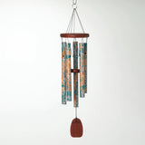 Woodstock Decor Patina Green Marble Chime